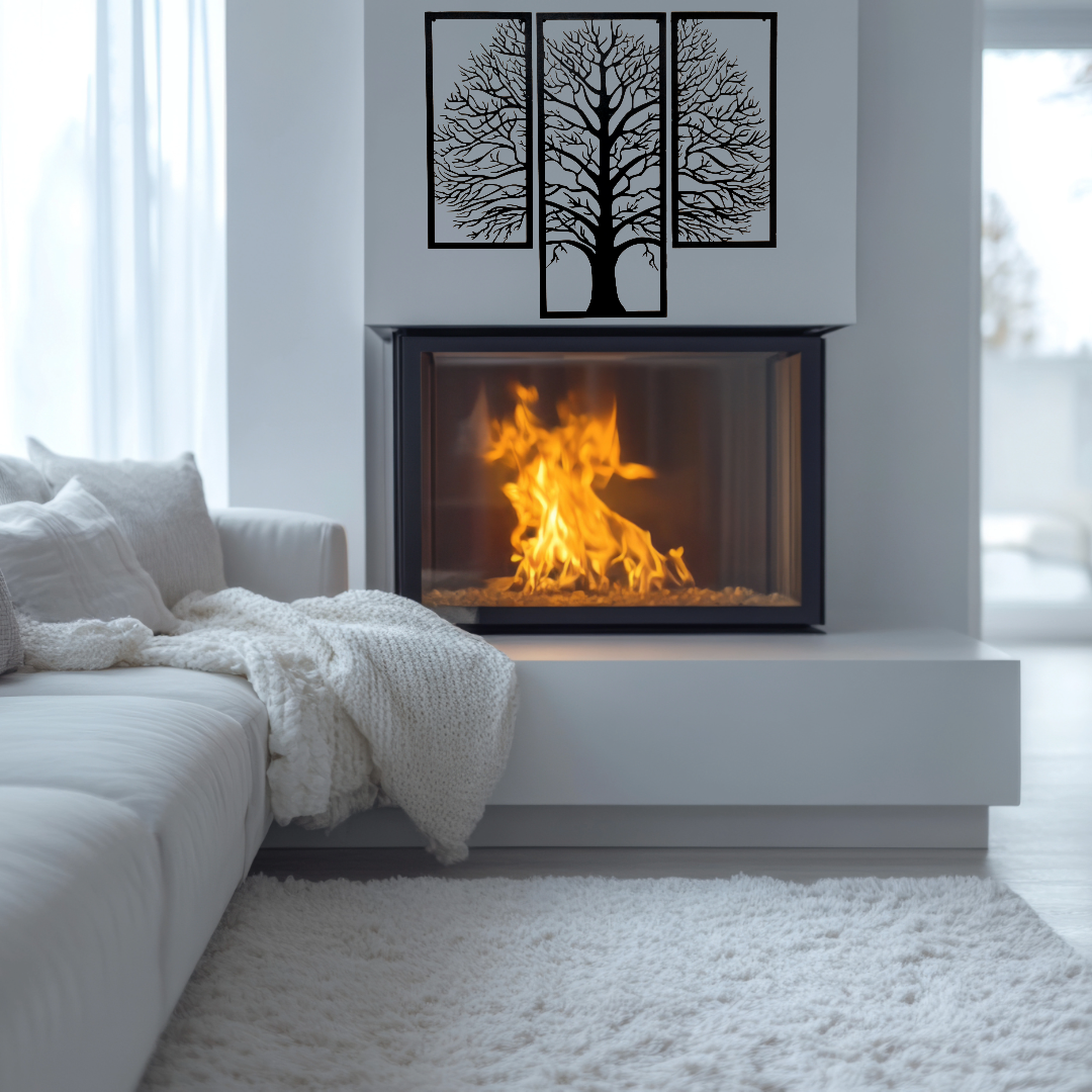 Laser Cut Tree Wall Art Panels - Image 2
