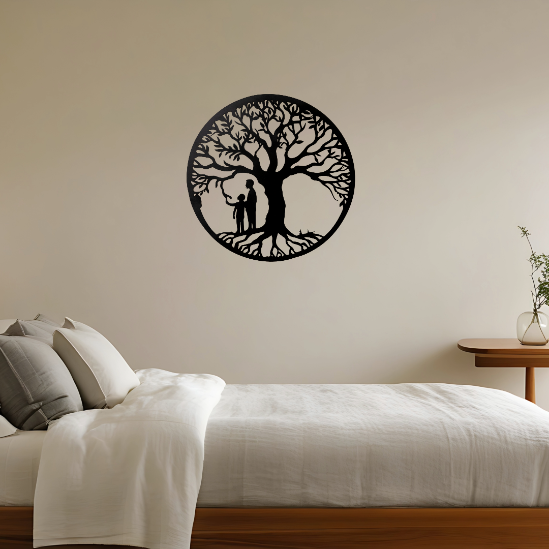 Laser Cut Tree of Life - Father and Son - Image 2