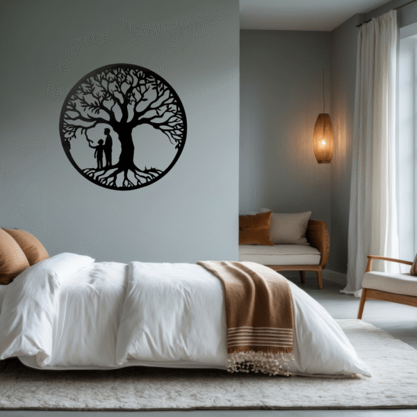Laser Cut Tree of Life - Father and Son - Image 3