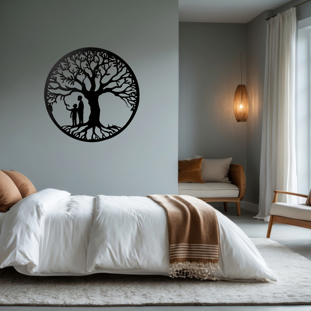 Laser Cut Tree of Life - Father and Son - Image 3