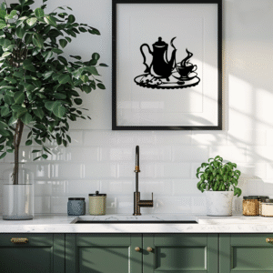 Tea Time Kitchen Decor Laser Cut