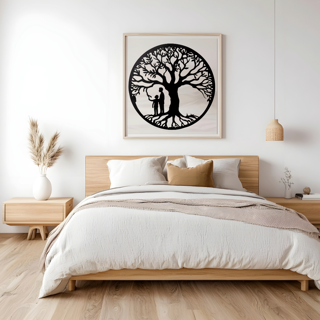 Laser Cut Tree of Life - Father and Son - Image 4