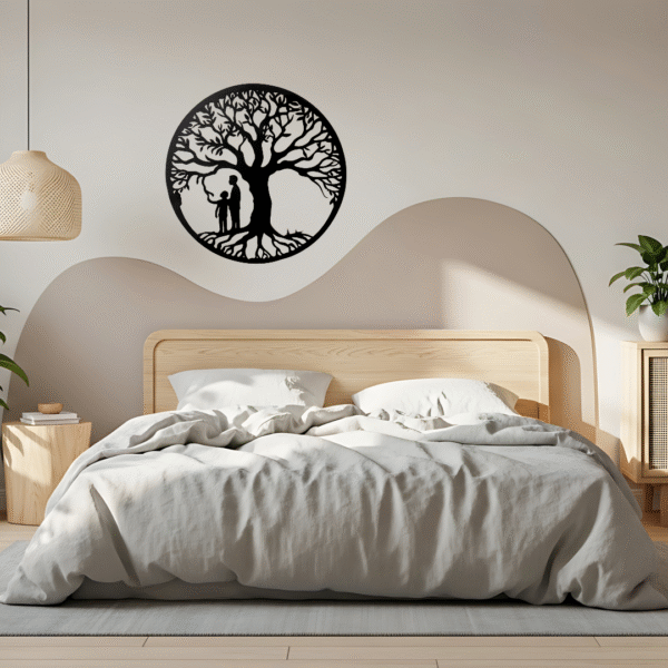 Laser Cut Tree of Life - Father and Son - Image 5
