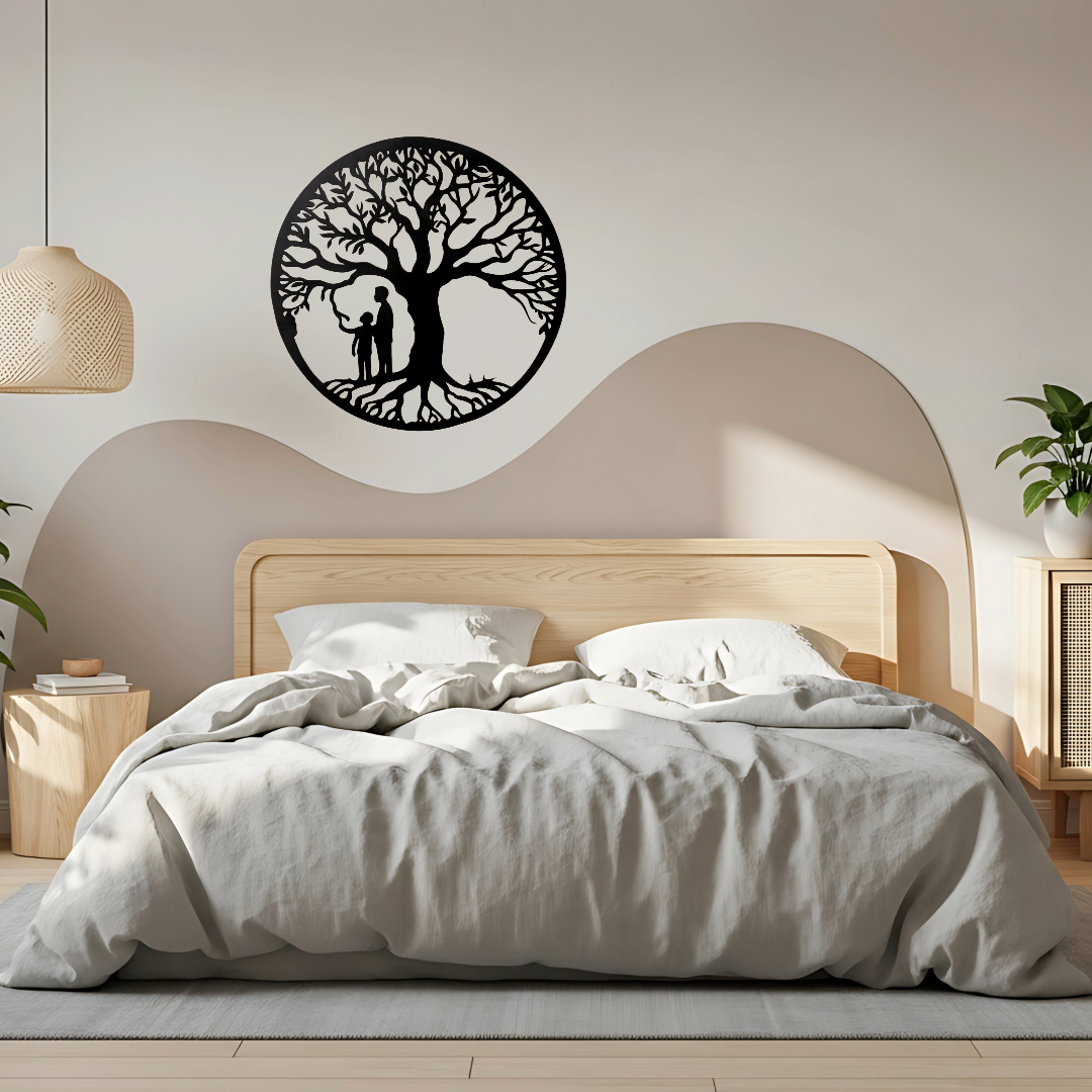 Laser Cut Tree of Life - Father and Son - Image 5