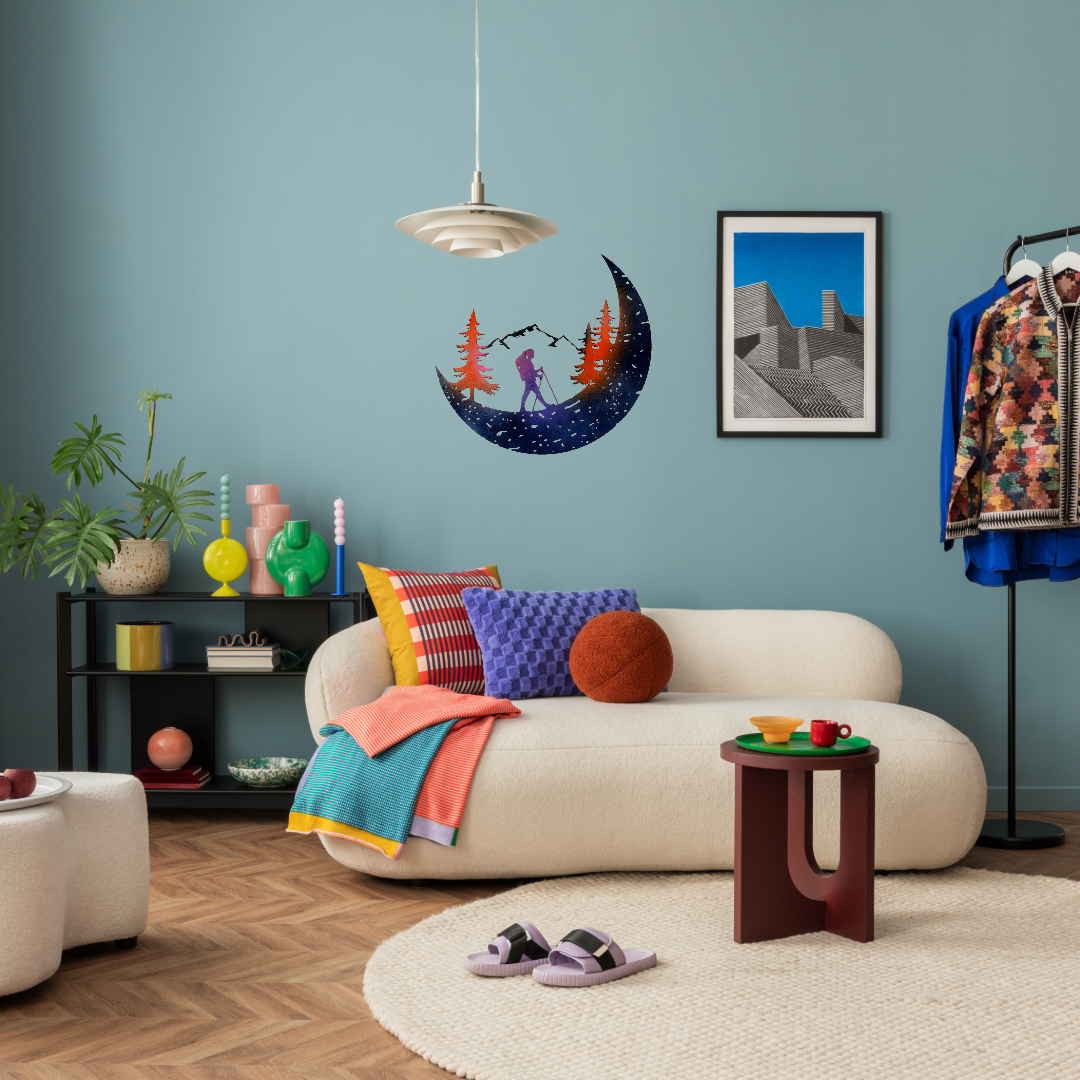 Kids Room Decoration Climber on Moon - Image 9