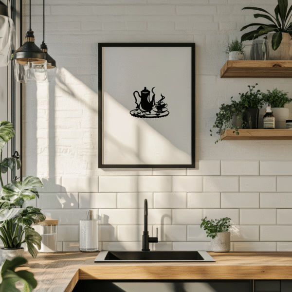 Tea Time Kitchen Decor Laser Cut - Image 5