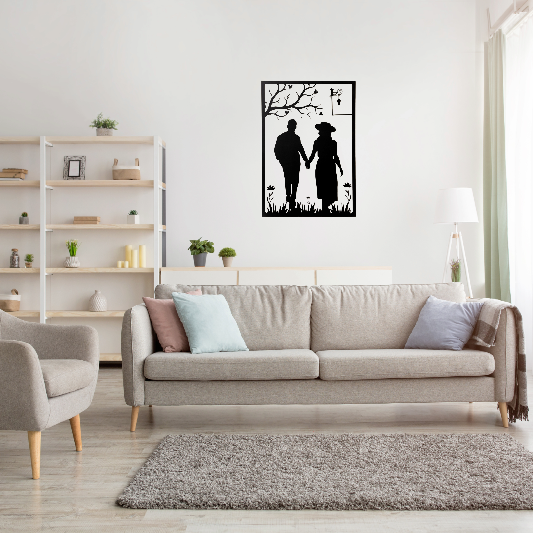 Couple Laser Cut-Out Anniversary Gift - Image 2