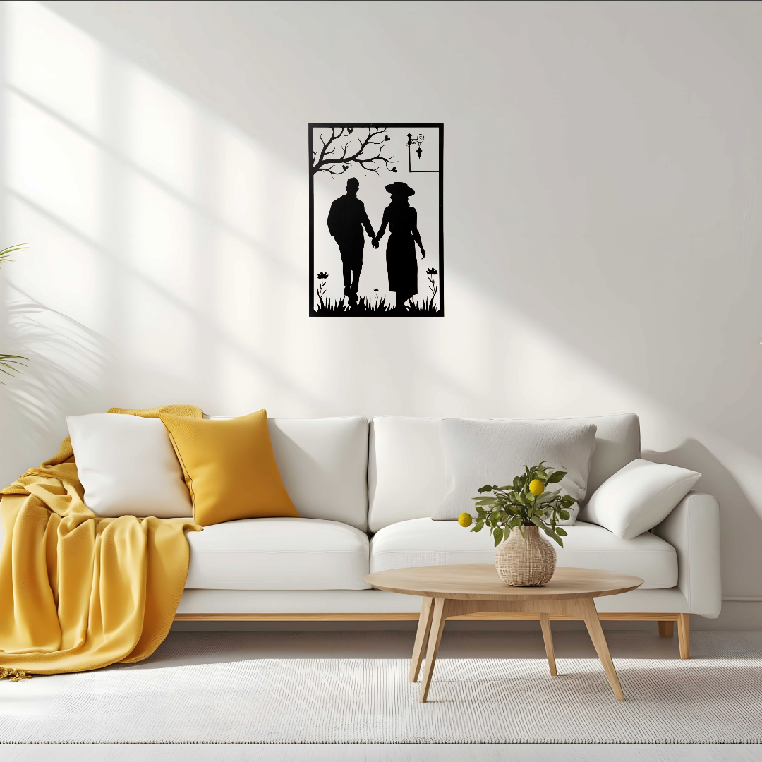 Couple Laser Cut-Out Anniversary Gift - Image 3