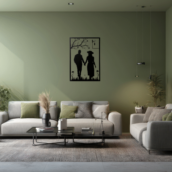 Couple Laser Cut-Out Anniversary Gift - Image 4