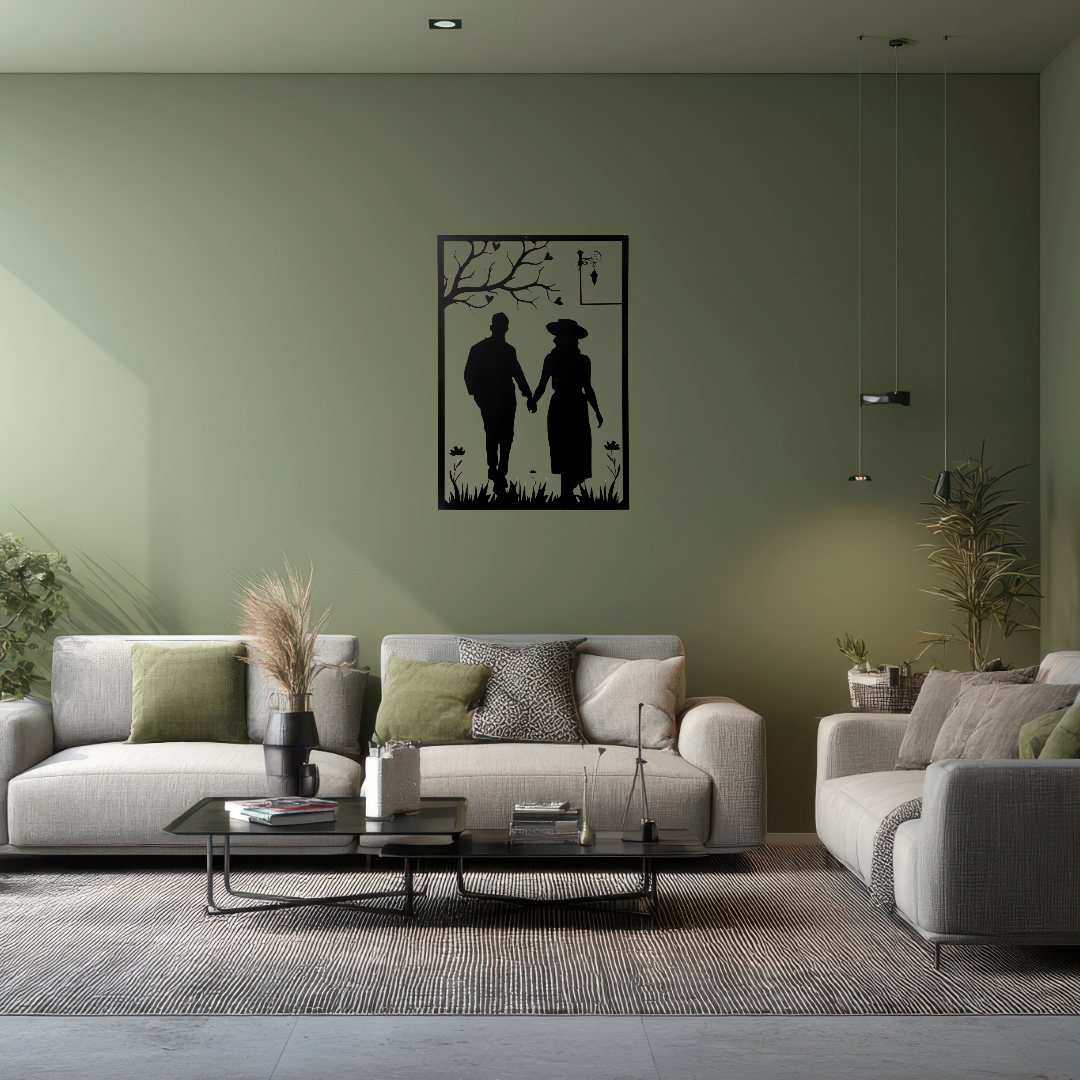 Couple Laser Cut-Out Anniversary Gift - Image 4