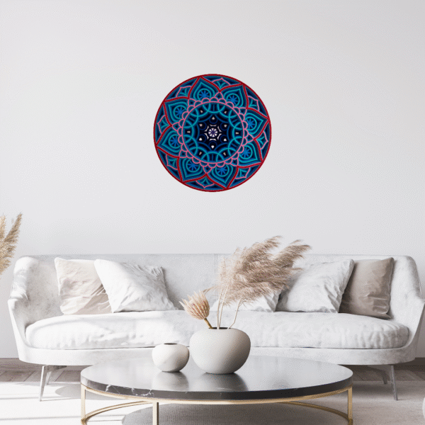 Multilayer Mandala Laser Cut Design - Image 9