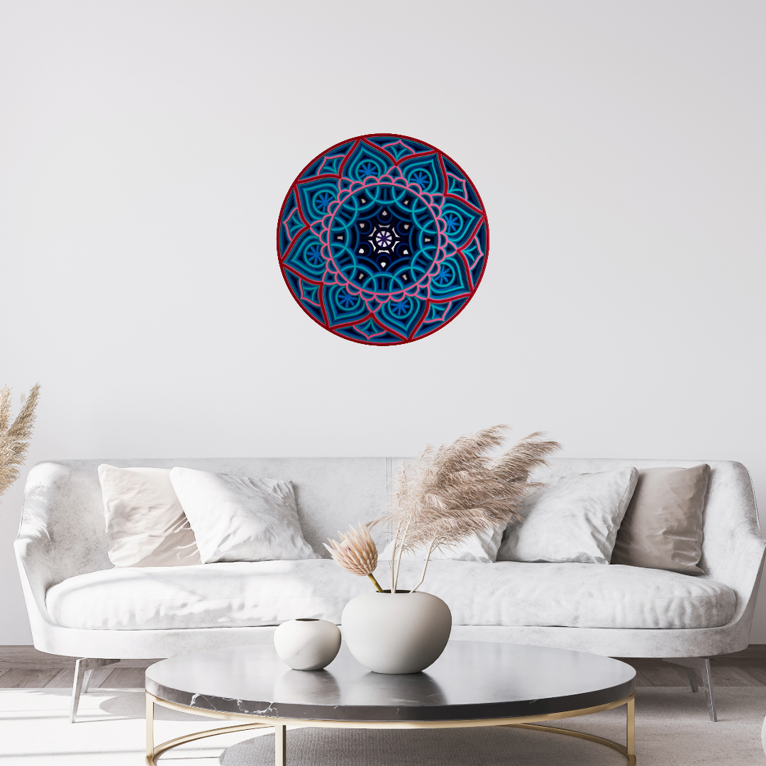 Multilayer Mandala Laser Cut Design - Image 9