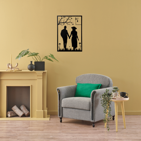 Couple Laser Cut-Out Anniversary Gift - Image 9