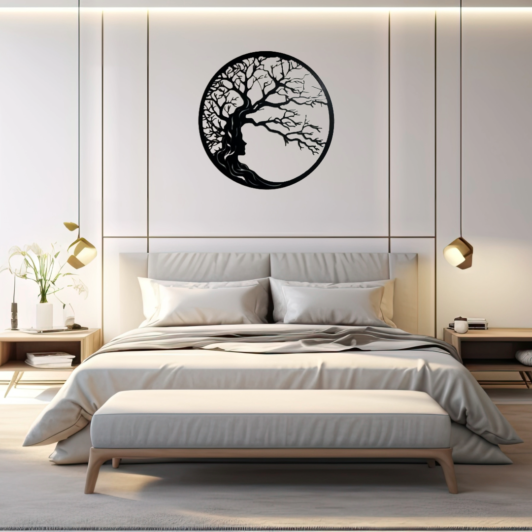 Tree of Life Women Face Design