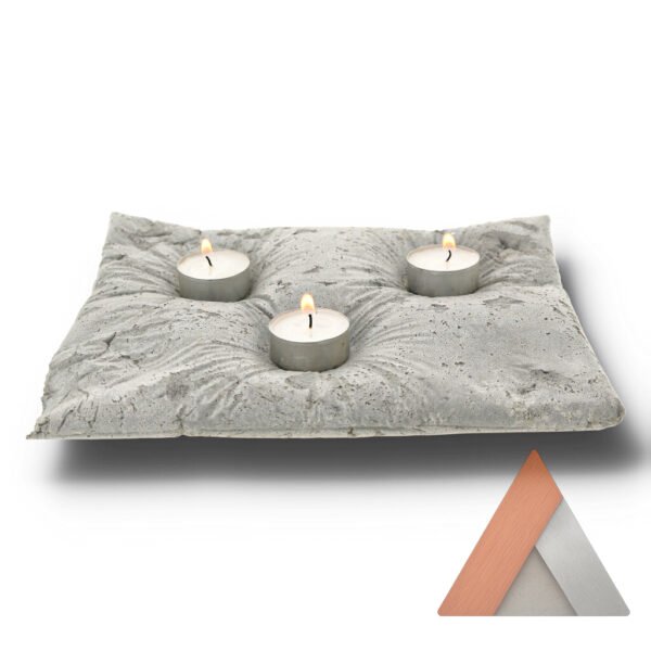 Handcrafted "Pillow-like" Candle holder