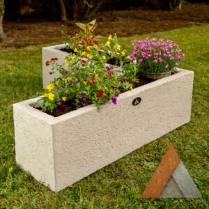L-Shaped Planter Corner Thermal Planter Box
