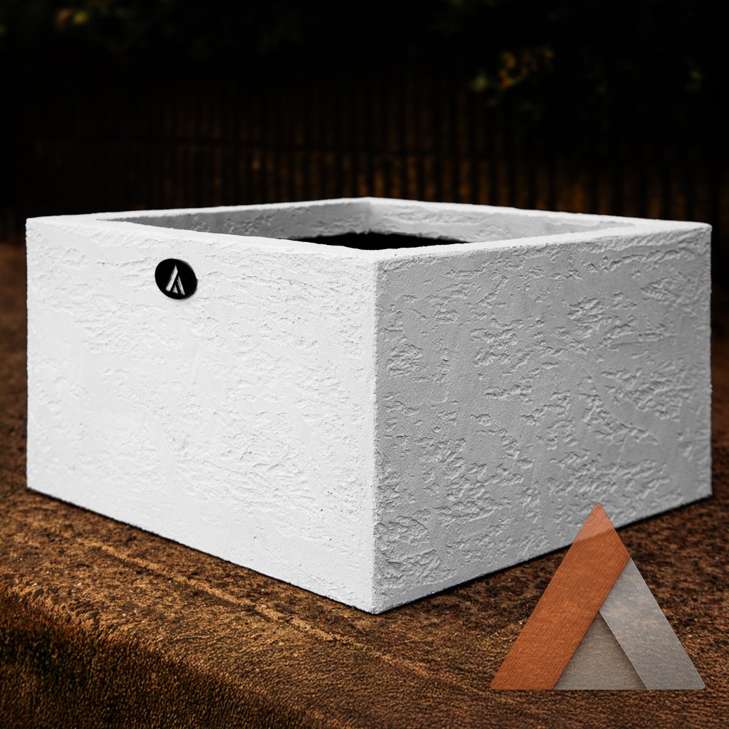 Low Square Thermal Planter Box - Image 2