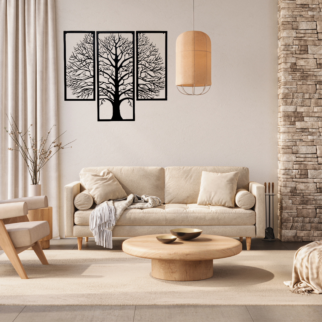 Laser Cut Tree Wall Art Panels - Image 9